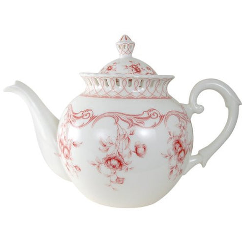 Pink Vine Teapot