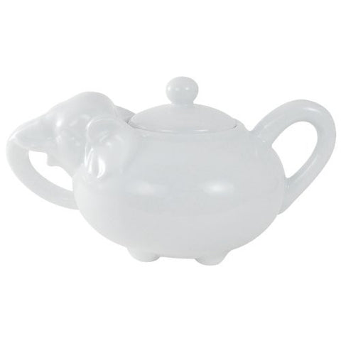 White Elephant Sugar Pot