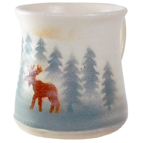 Handcrafted Moose Mug