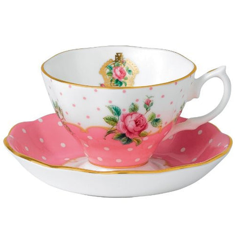 New Country Roses Cheeky Pink Boxed Cup and Saucer
