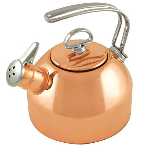 Classic Copper Kettle with Harmonica Whistle