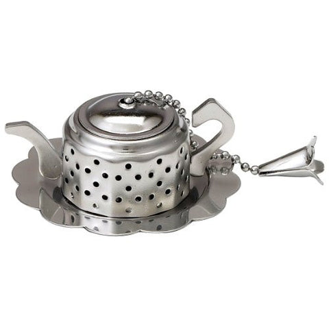 Teapot-Shaped Infuser with Caddy