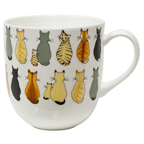 Cats in Waiting Bone China Mug