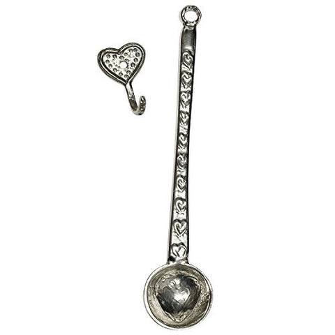 Hearts Tea Scoop and Hook