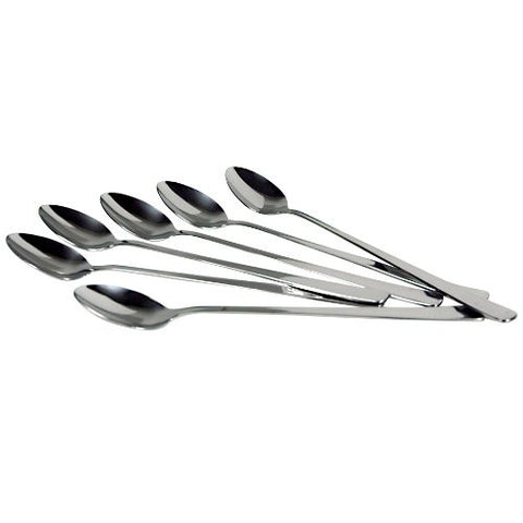 Metal Iced Tea Spoons Set of Six