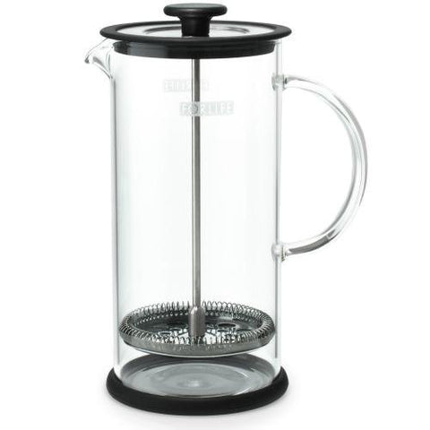 Large Glass Cafe Style Tea Press