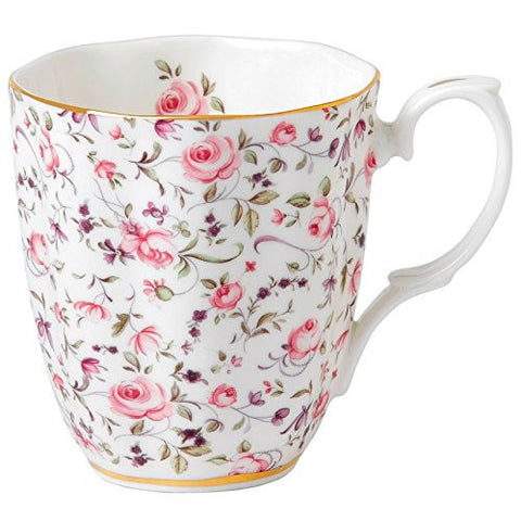 Rose Confetti Vintage Mug