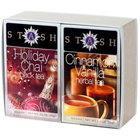 Cinnamon Vanilla and Holiday Chai Boxed Set