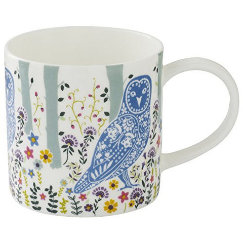 Woodland Owl Bone China Mug