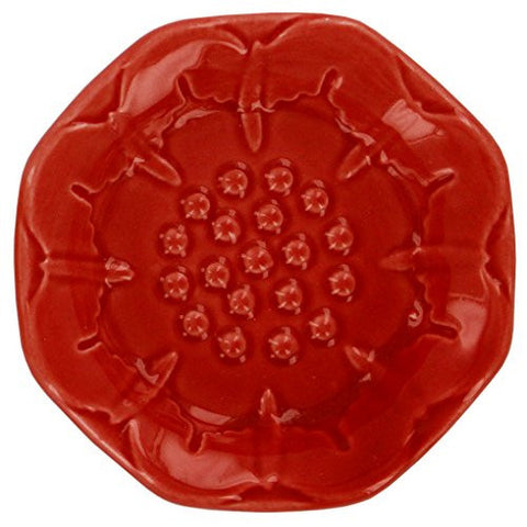 Red Flower Tea Bag Caddy