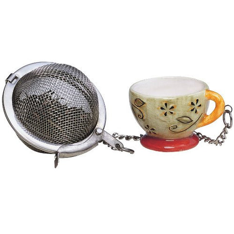 Tea Cup Infuser with Ornament