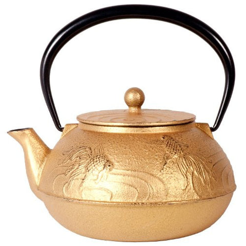 Gold Tetsubin Teapot