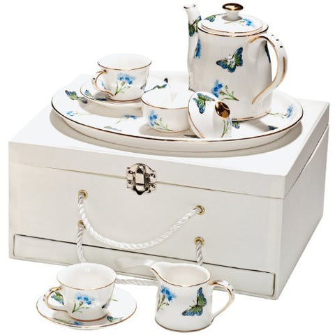 Blue Butterfly Children's Set