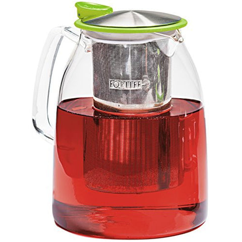 Mist Iced Tea Jug with Basket Infuser