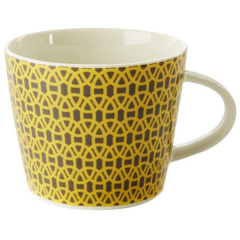 Yellow Lace Mug