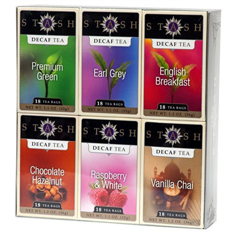 Six-Flavor Decaf Teas Gift Box