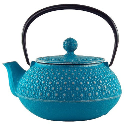 Turquoise Honeycomb Tetsubin Teapot