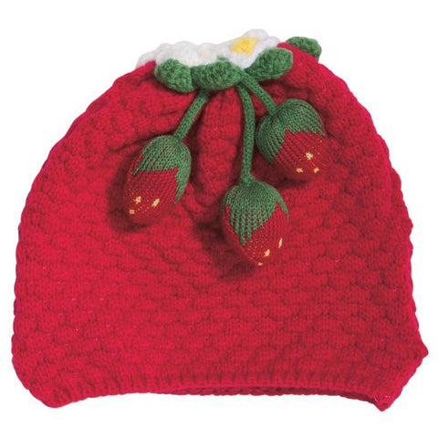 Brigette Strawberry Knitted Cozy