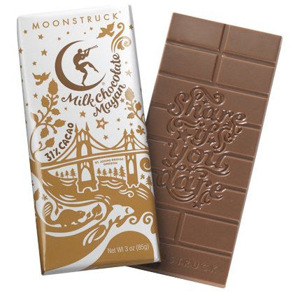 Moonstruck Milk Chocolate Mayan Bar