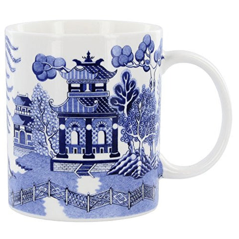 Blue Willow Bone China Mug