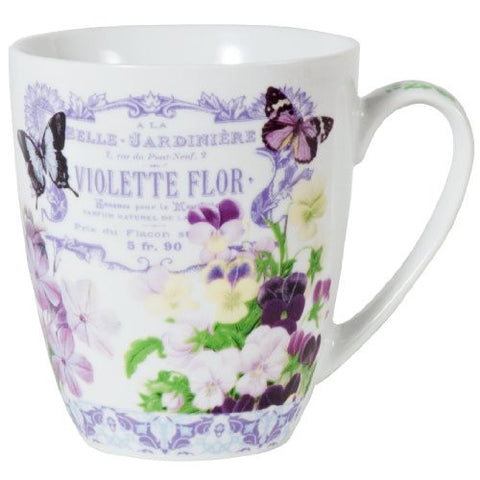 Vintage Violets Mug