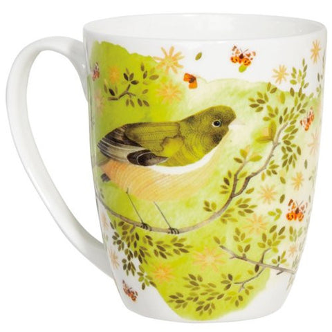 Citrus Bird Coupe Mug