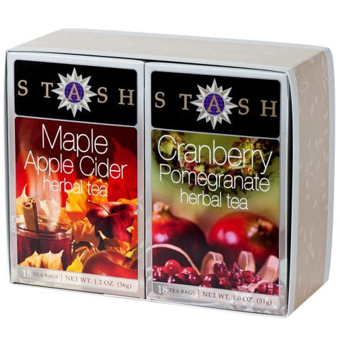 Maple Apple Cider and Cranberry Pomegranate Boxed Set