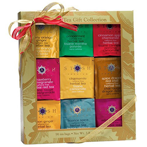 Gold Leaf Herbal Teas Gift Box