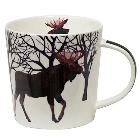 Winter Moose Mug in Gift Box