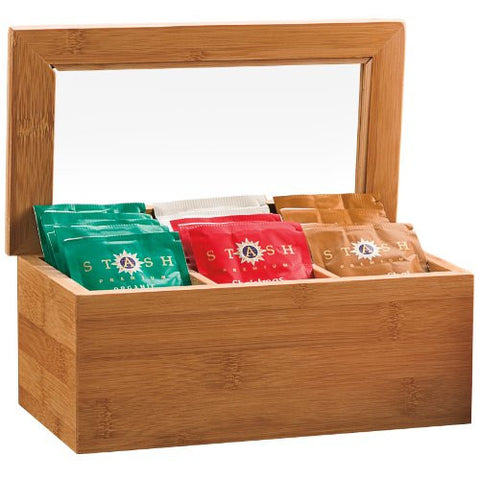 Small Bamboo Tea Chest