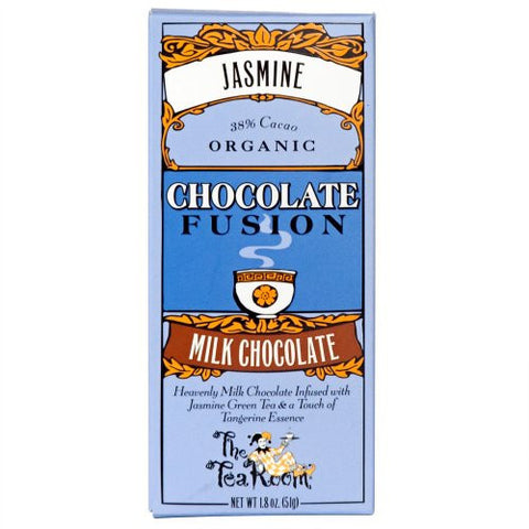 Jasmine and Tangerine Milk Chocolate Bar