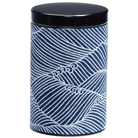 Blue Waves Canister