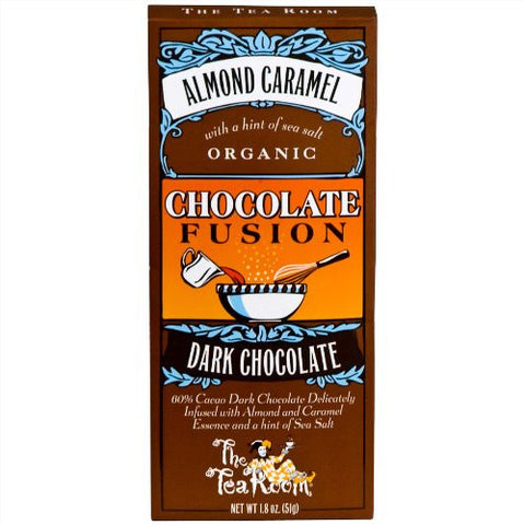 Almond Caramel Dark Chocolate Bar