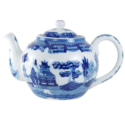 Blue Willow Teapot 32 oz