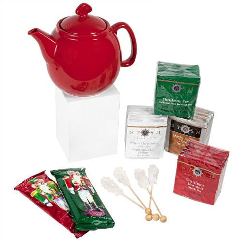 Holiday Teas, Teapot and Cookies