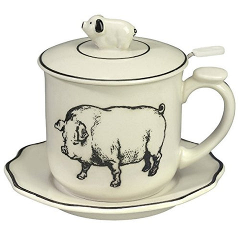 Pig Covered Mug