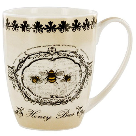 Honey Bees Bone China Mug