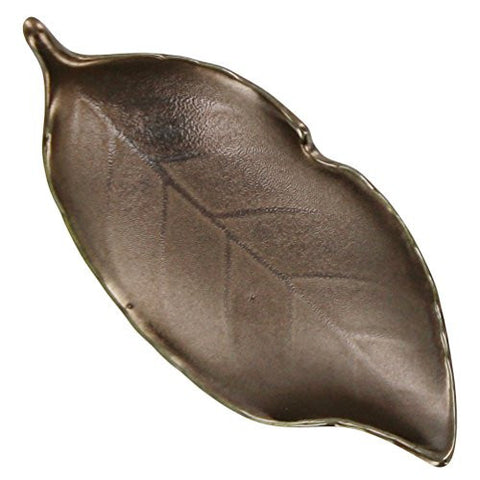 Bronze Leaf Tea Bag Caddy