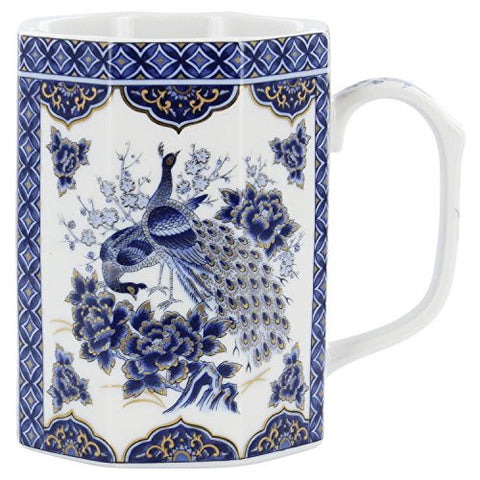 Golden Peacock Mug